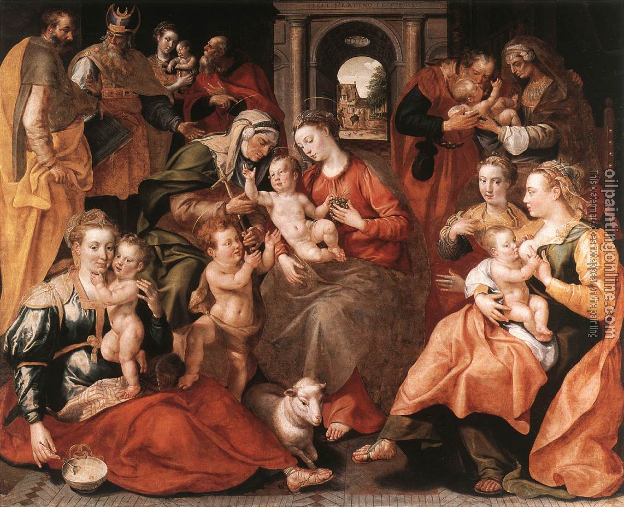 Vos, Marten de - The Family of St Anne